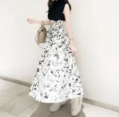 【新品タグ付き】スナイデル　ニットベストコンビボリュームワンピース