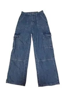 Dazy デニム カーゴパンツ ワイドパンツ M