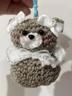 くま　あみぐるみ