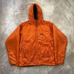 00s Patagonia パフボールセーター オレンジ 2002年製 ナイロン
