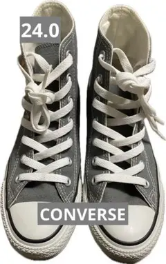 CONVERSE コンバース オールスター ハイカット 24.0cm グレー