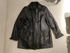 【90-00sヴィンテージ】C&A CANDA 本革レザージャケット ブラック