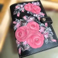 トールペイント作品お薬手帳ケース - メルカリ