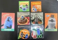 パペットスンスン　セブンイレブン　ステッカー　カード　スナック　ラムネ　シール