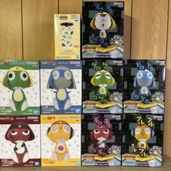 大量まとめ ケロロ軍曹 グッズ おしゃべりマスコット・ケロロ小隊全員