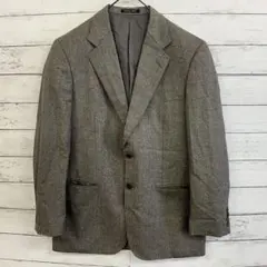 HANAE MORI テーラードジャケット メンズ グレー L相当 上品 人気✨