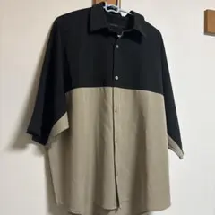 RAGEBLUE バイカラー 半袖シャツ S