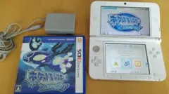 ニンテンドー3DS LL ホワイト ポケモンソフト付き