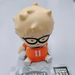 ハイキュー　月島　ちゃびちゃび　セカンドユニフォーム　ソフビフィギュア