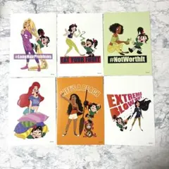 シュガー・ラッシュ 映画特典　ポストカードセット