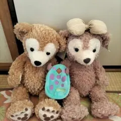 ダッフィー シェリーメイぬいぐるみ★おまけ★サリーリュック型ミニミニポーチ