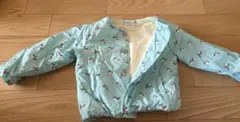 水色 花柄 ジャケット 100cm　値下げ中