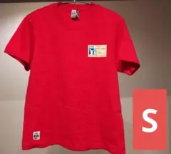 ■新品未使用■チャムス CHUMS フードトラック Tシャツ 赤