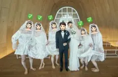 《ファーストミートサプライズ》ウェディング男性用コスプレ5着