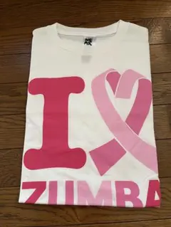 ZUMBA正規品　I LOVE ZUMBA PINK TEES 新品
