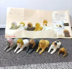 ガチャ　ねこファラオ　フィギュア　全5種フルコンプ
