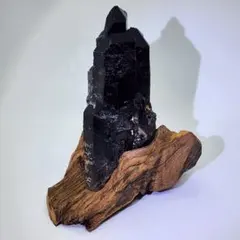 黒水晶の観音様彫刻置物 モリオン 魔除け パワーストーン - メルカリ