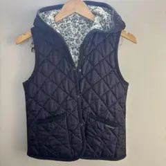 美品♡ LAVENHAM ラベンハム ベスト フード リバーシブル リバティ36
