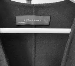 ZARA WOMAN ブラック ノースリーブカーディガンのサムネイル