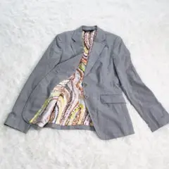 Paul Smith ポールスミス ブラックレーベル テーラードジャケット 総柄