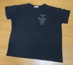 150 ピンクラテ 半袖Ｔシャツ XS 黒