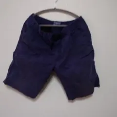 ネイビー ショートパンツ ゴム付き