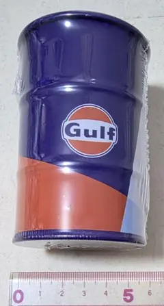 Gulf　オイルドラム缶　ミニチュア　小物入れ　新品未開封
