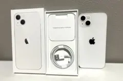 極美品 Apple iPhone13 ホワイト 128GB 本体　SIMフリー