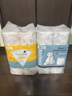 ベイマックス、トムとジェリーのトイレットペーパー