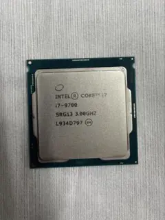 Intel Core i7-9700/i7-8700 CPUセット