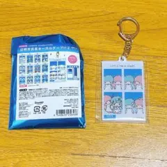 サンリオ　証明写真風キーホルダー　キキララ　sanrio