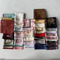 未使用　ブランドハンカチ33枚セット