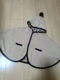 BURBERRY　リバーシブル　ポンチョ
