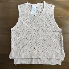 【新品タグ付き】ニットベスト