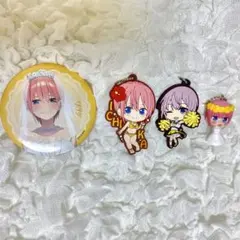 五等分の花嫁 一花 中野一花 ストラップ 缶バッジ おまけ付き 最終値下げ