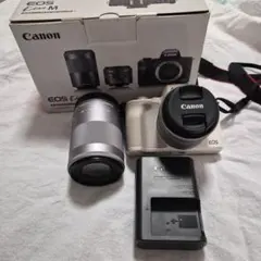 Canon EOS M10 ホワイト EF-M 22mm レンズキット - メルカリ