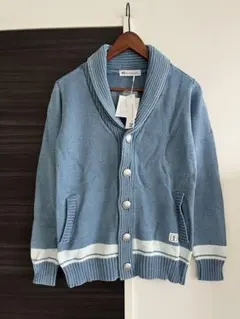 S 新品 AZ by junhashimoto インディゴ染カーディガン