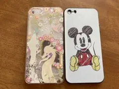 iPhoneSE用ケース2点セット ミッキー