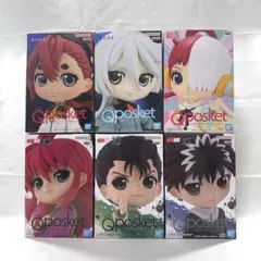 Qposket 水星の魔女 幽遊白書 ワンピース ウタ フィギュア 6体セット