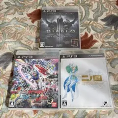 PS3 ゲームソフト 3本セット　取説あり