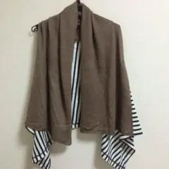 新品未使用 2way カーディガン ストール ショール