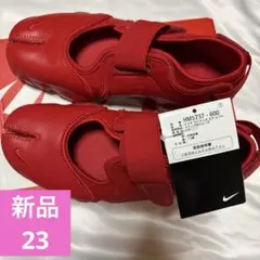 NIKE ナイキ　エアリフト　レザー　24.0 レッド　タグ付き NIKE ナイキ エアリフト レザー 24.0 レッド タグ付き - メルカリ