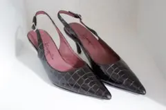 洗浄済み【22½|GINZA Kanematsu】7センチ トップリフト欠けのサムネイル