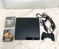 PS3本体 コントローラー、ケーブル、ゲームセット