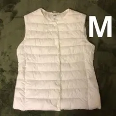 UNIQLO ウルトラライトダウン M ホワイトダウンベスト