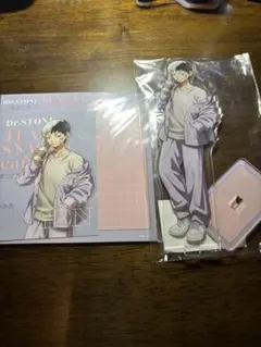 Dr.STONE あさぎりゲン アクリルスタンド＆ステッカーセット