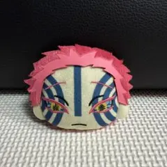 鬼滅の刃　きゃらまる　マスコットバッジ　猗窩座