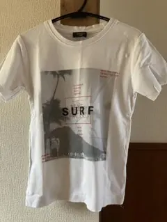 GLAZOS サーフプリント Tシャツ ホワイト 140cmのサムネイル