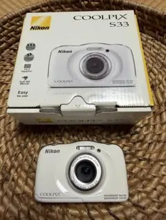 Nikon COOLPIX S33 防水 耐衝撃 コンパクトデジタルカメラ