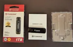 【完品】Transcend ESD310 1TBポータブルSSD USB-Cのサムネイル
